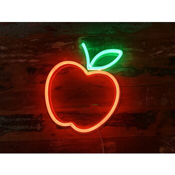 Apple Neon Sign