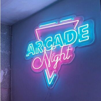 Arcade Night Neon Sign