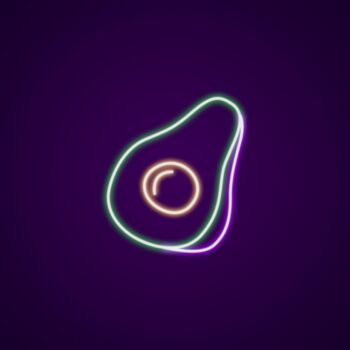 Avocado Neon Sign