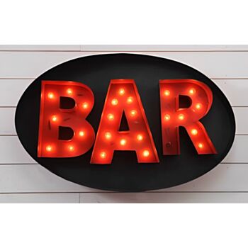 Steel Marquee Letter Bar Decoration For Party High-End Custom Zinc Metal Marquee Light Marquee Sign