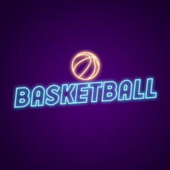 Basketball Neon Sign