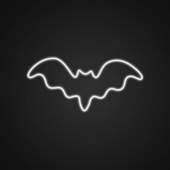 Bats Neon Sign