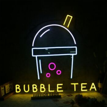 Bubble Tea Neon Sign