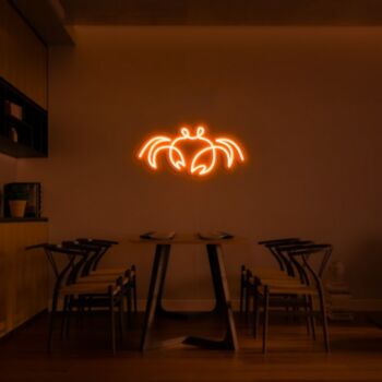 Cancer Crab Neon Sign