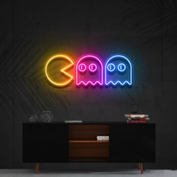 Chasing Ghosts Multicolour Neon Sign