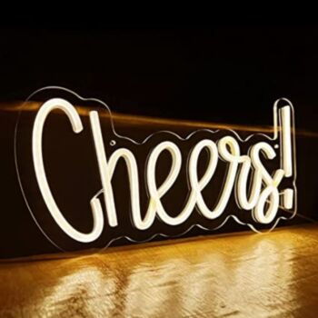 Cheers Sign Neon Sign