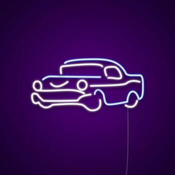 Chevy Car Neon Sign