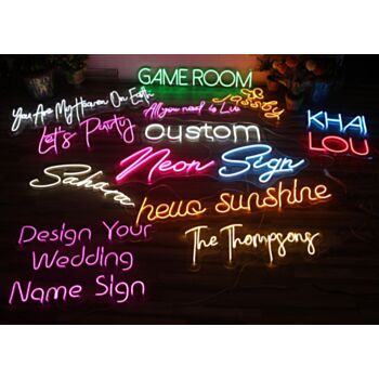 Design Neon Sign with Our Tools - Illusion Neon
