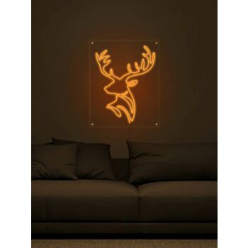 Deer Head Neon Sign