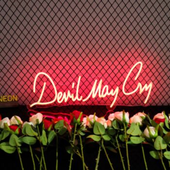 Devil May Cry Neon Sign