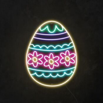 Easter Egg Neon Sign