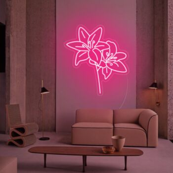 Easter Flower Neon Sign