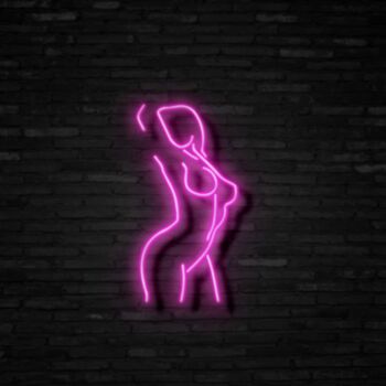 Female Neon Sign