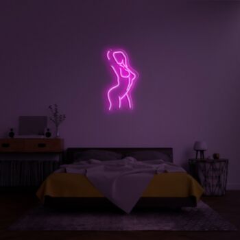 Female Pose Neon Sign