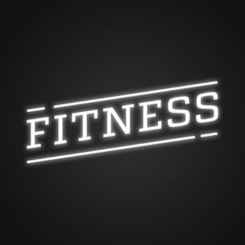 Fitness Neon Sign