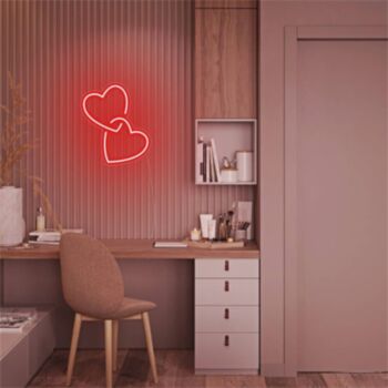 Gifts For Her Heart To Heart LED Neon Sign