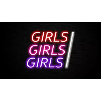 Girls Girls Girls Neon Lamp Neon Sign