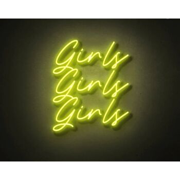 Girls Girls Girls Neon Sign Led