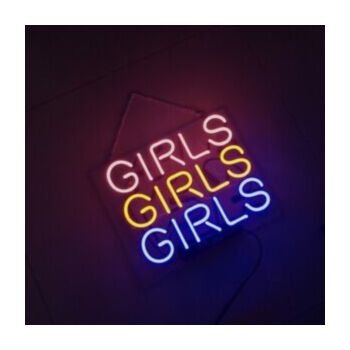 Girls Girls Girls Neon Sign Led Neon Light