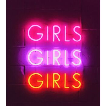 Girls Girls Girls Neon Sign Led Sign Light