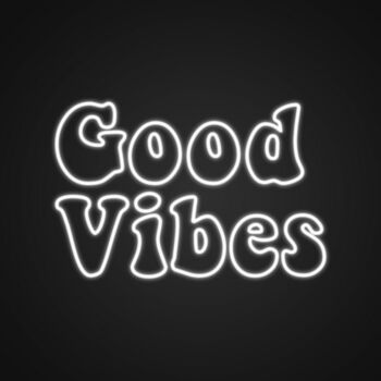 Good Vibes Neon Sign