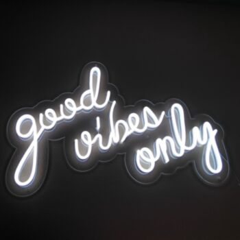 Good Vibes Only Neon Sign