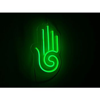 Hamsa Amulet Neon Sign