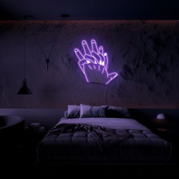 Hand In Hand Neon Sign