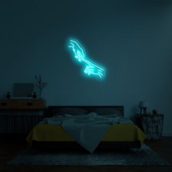 Hand Of God Neon Sign