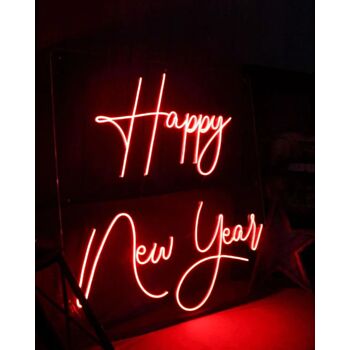 Happg New Year Neon Sign Wall Sign