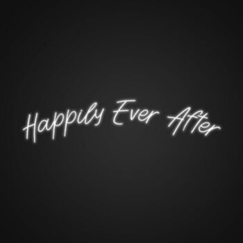 Happily Ever After Customizables Neon Sign