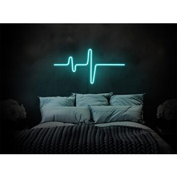 Heartbeat LED Neon Sign