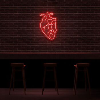 Human Heart Neon Sign