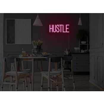 Hustle Neon Sign