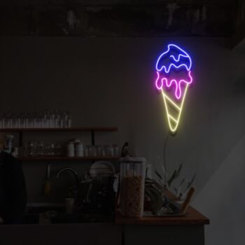 Ice Cream Neon Sign Lights Night Lamp Led Neon Sign Light For Home Party MG10234