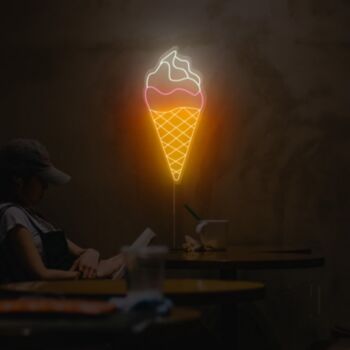 Ice Cream Neon Sign