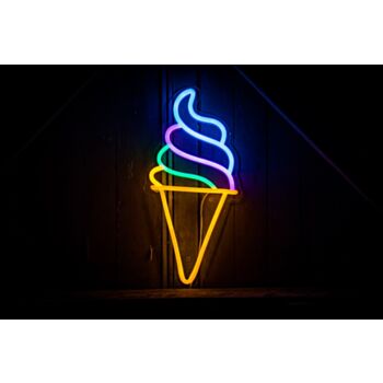 Ice Cream Sign Neon Sign