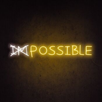 Impossible Neon Sign