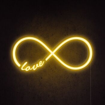 Infinity Love Neon Sign