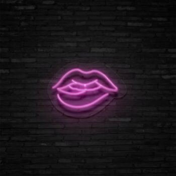 Lips Neon Sign