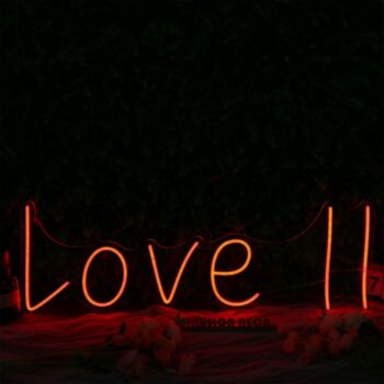 Love 11 Neon Sign