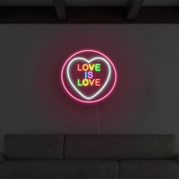 Love Is Love Neon Sign