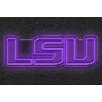 Lsu Logo LED Neon Sign