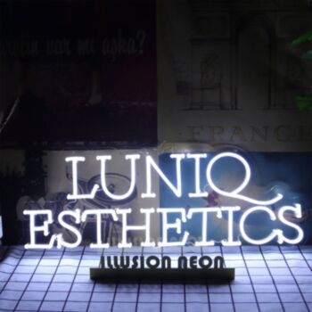 Lunio Esthetics Neon Sign