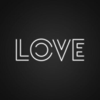 Modern Love Custom Neon Sign