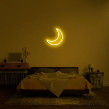 Moon Neon Sign