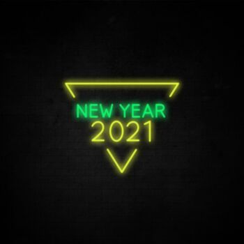 New Year 2021 Neon Sign