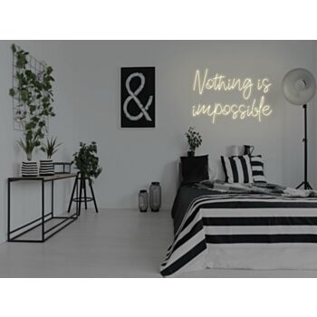 Nothing Is Impossible Neon Sign