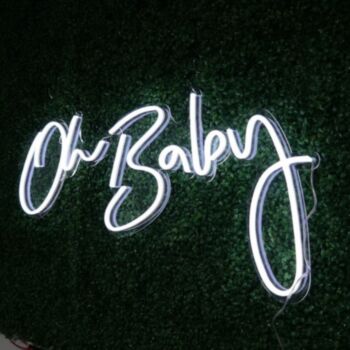 Oh Baby Neon Sign