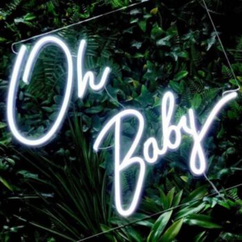 Oh Baby Neon Sign